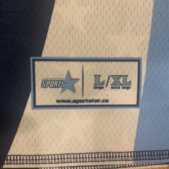 Blue Chip Reversible #16 Lacrosse Jersey, Size L/XL - Picture 5 of 5